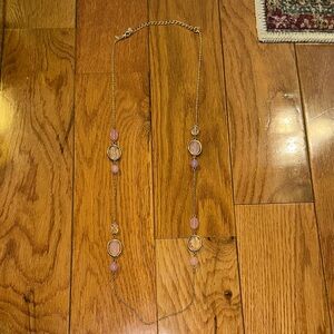 Chic Gold and Pink Necklace